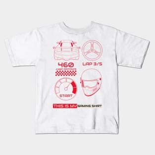 Car Racing Kids T-Shirt